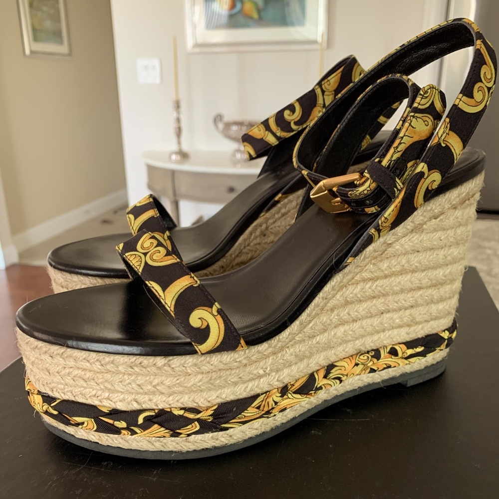 Versace Barocco Wedges